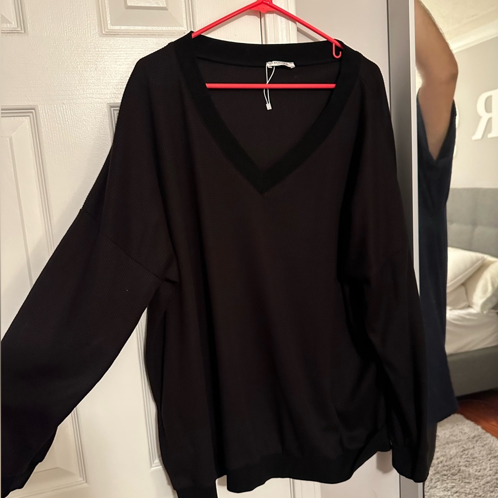 Black long sleeve shirt
